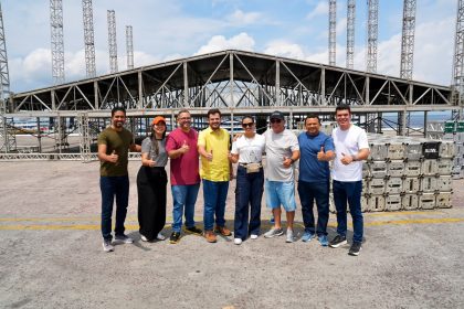 Prefeito vistoria montagem e anuncia divulgação da programação do #SouManaus Passo a Paço 2026, que terá dez dias de atrações