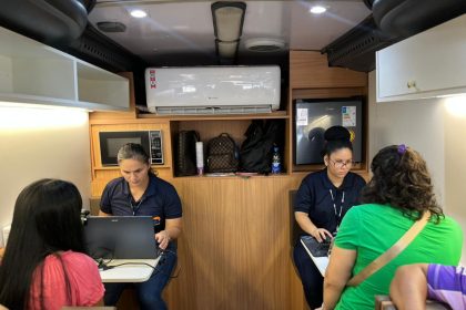 IMMU reforça mobilidade em Manaus ao revitalizar sinalização e levar atendimento a Japiim e Petrópolis durante ação