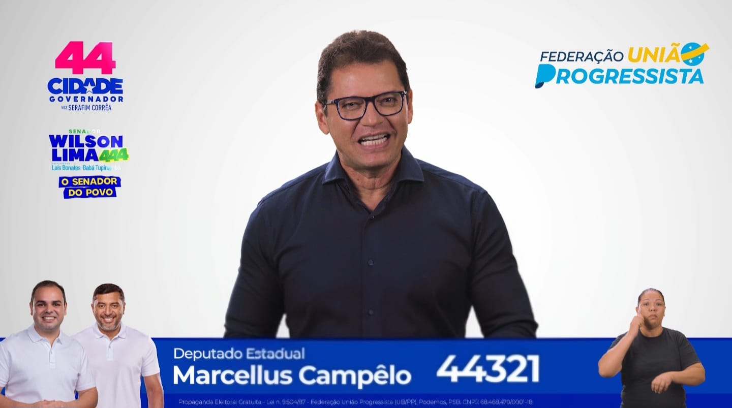 Marcellus Campêlo apresenta balanço de mais de 400 obras em horário eleitoral na TV e rádio, neste domingo
