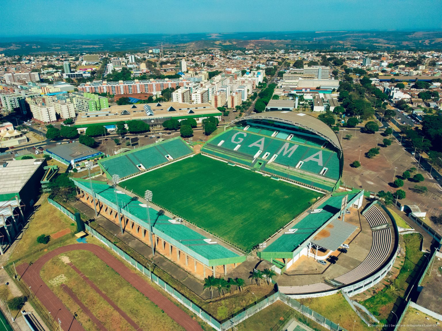 Intervenções no trânsito nas imediações do Estádio Bezerrão por jogo entre Gama e São José