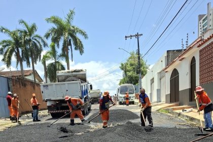 Prefeitura de Manaus entrega recuperação asfáltica na alameda Espanha do Aleixo para melhorar o tráfego