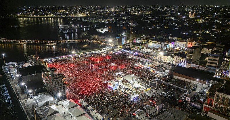 Última noite do SouManaus Passo a Paco 2026 reúne milhares no Centro Histórico de Manaus e encerra festival