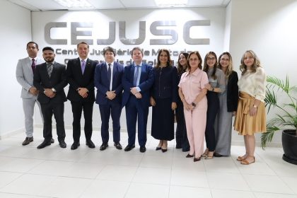 Correição ordinária leva corregedor-geral do TST a visitar Cejusc-JT e Ejud11 no TRT-11 em Manaus