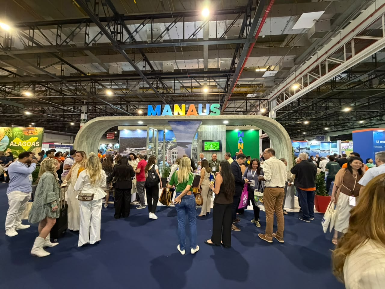 Manaus é promovida como destino turístico na 53ª Abav Expo em São Paulo com estande próprio e programação cultural