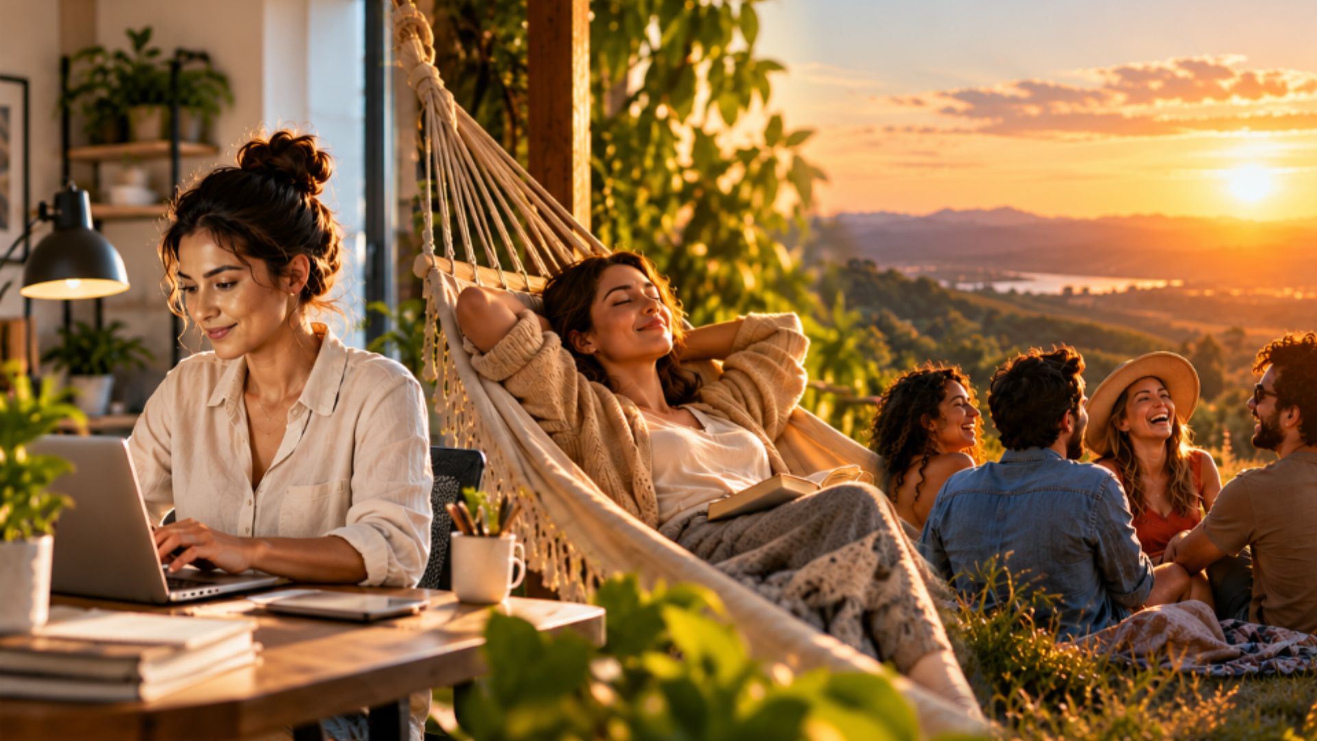 O equilíbrio entre trabalho, descanso e felicidade: viver também precisa fazer parte da rotina