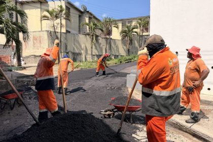 Prefeitura de Manaus recupera pavimento e melhora circulação na rua Itapitanga no Novo Aleixo