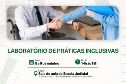 Tribunal de Justiça do Amazonas abre inscrições para laboratório de Libras com 40 vagas e formação presencial em outubro de 2026