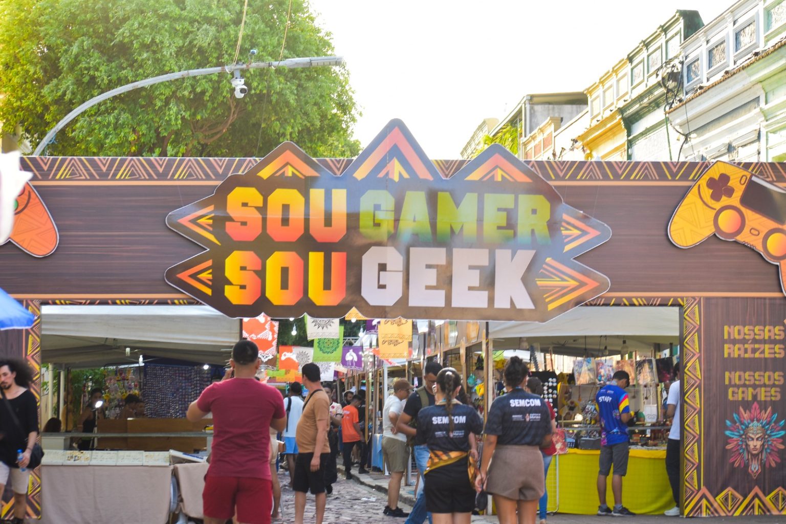 Prefeitura de Manaus promove SouGamer SouGeek com programação gratuita de tecnologia e jogos no centro histórico