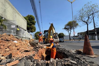 Prefeitura de Manaus inicia recuperação da drenagem profunda na avenida General Rodrigo Otávio no Japiim 2