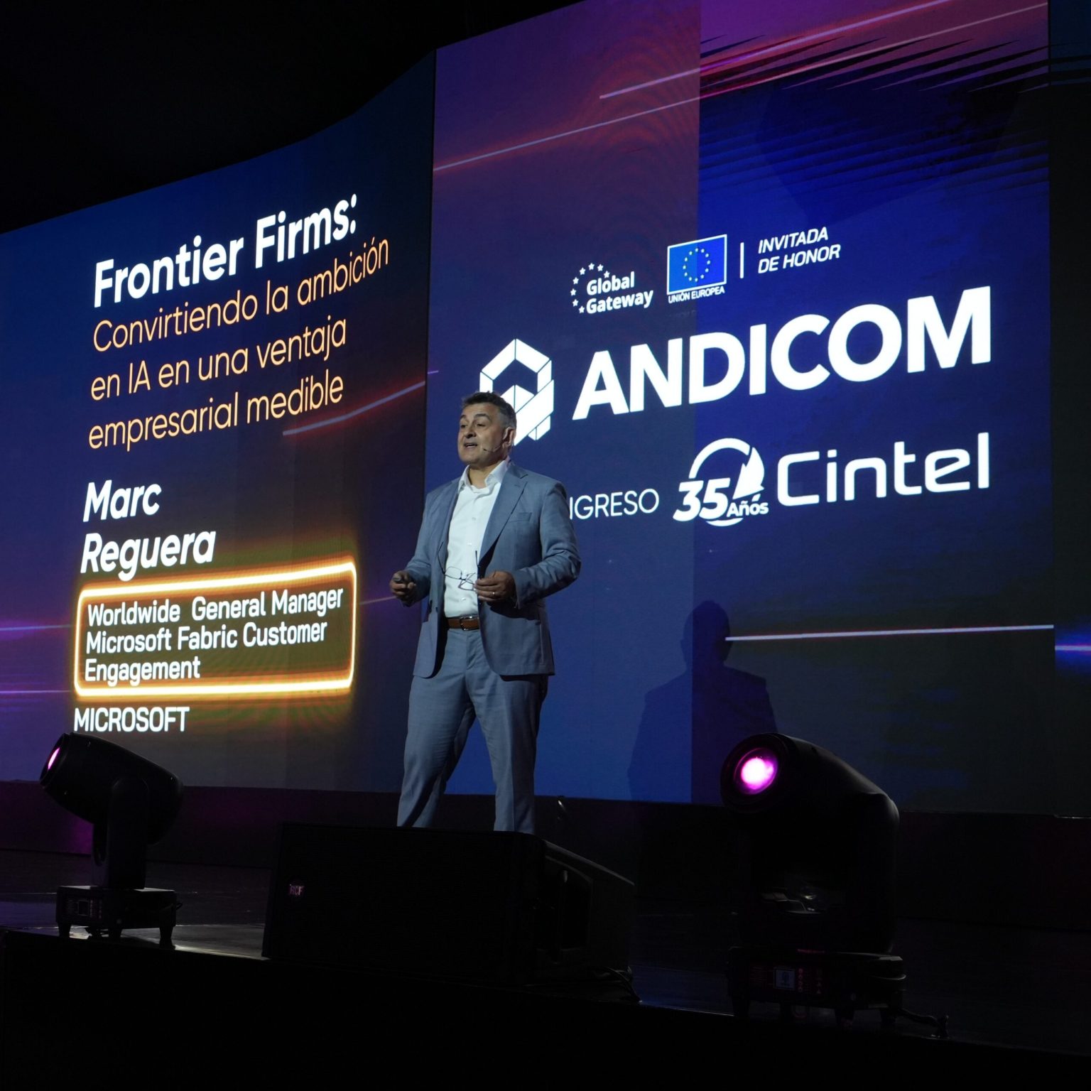 Microsoft em ANDICOM 2026 propõe integrar inteligência artificial à operação das empresas para redesenhar trabalho e processos