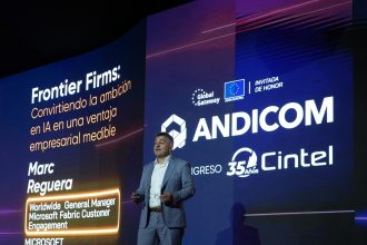 Microsoft em ANDICOM 2026 propõe integrar inteligência artificial à operação das empresas para redesenhar trabalho e processos