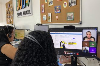 Nugepnac e Ejud/TJAM realizam capacitação virtual sobre sobrestamento no Projudi para unidades do interior