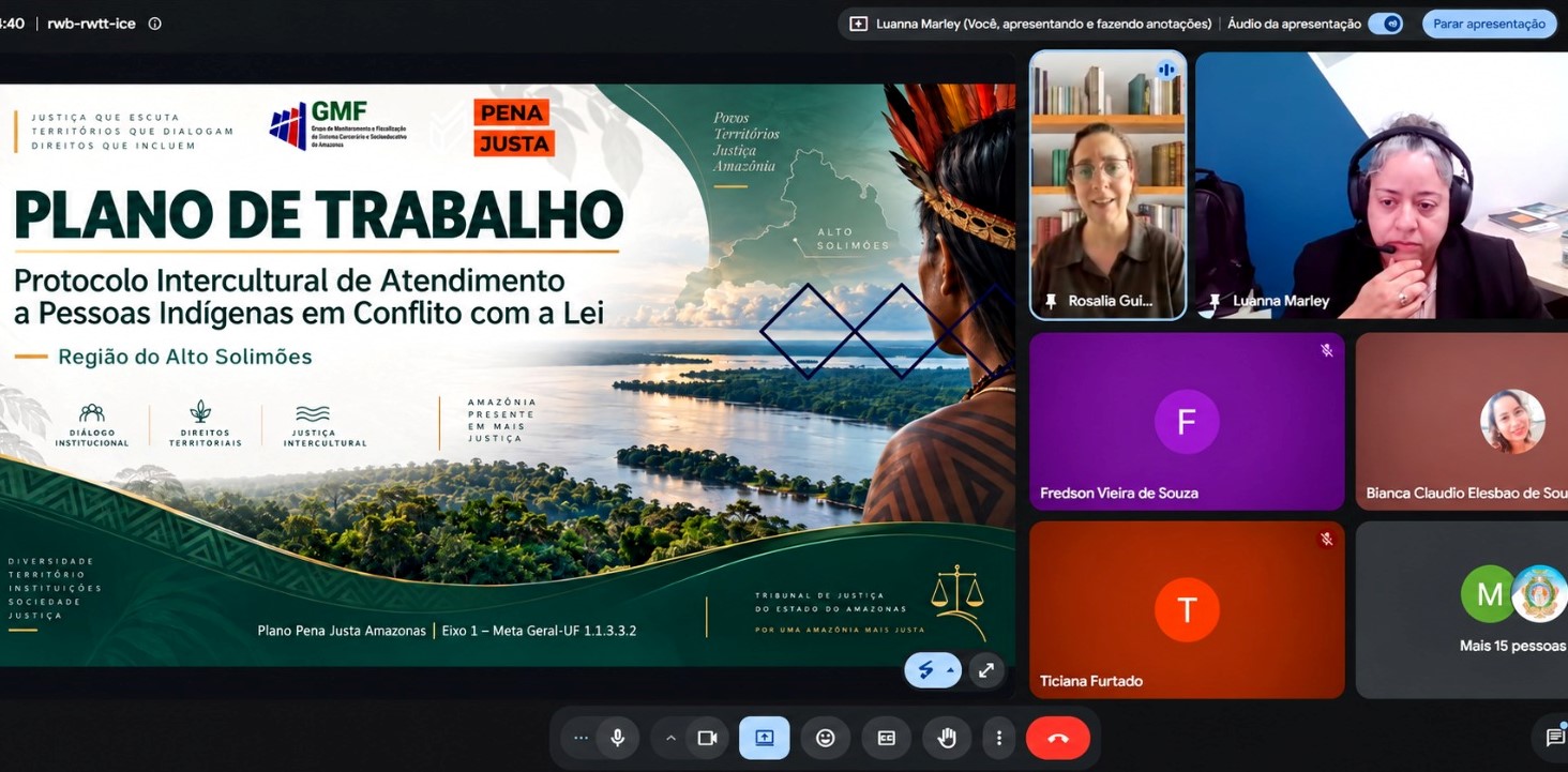 GMF/TJAM define passos para protocolo intercultural de atendimento a pessoas indígenas em conflito com a lei no Alto Solimões