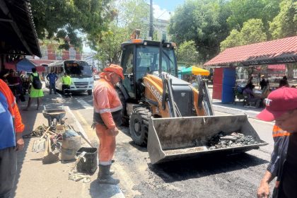 Manutenção do sistema de drenagem na rua 15 de Novembro reforça prevenção contra alagamentos em Manaus