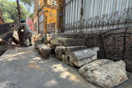 Obras na rua Ferreira Pena requalificam trecho do Centro Histórico com preservação do patrimônio