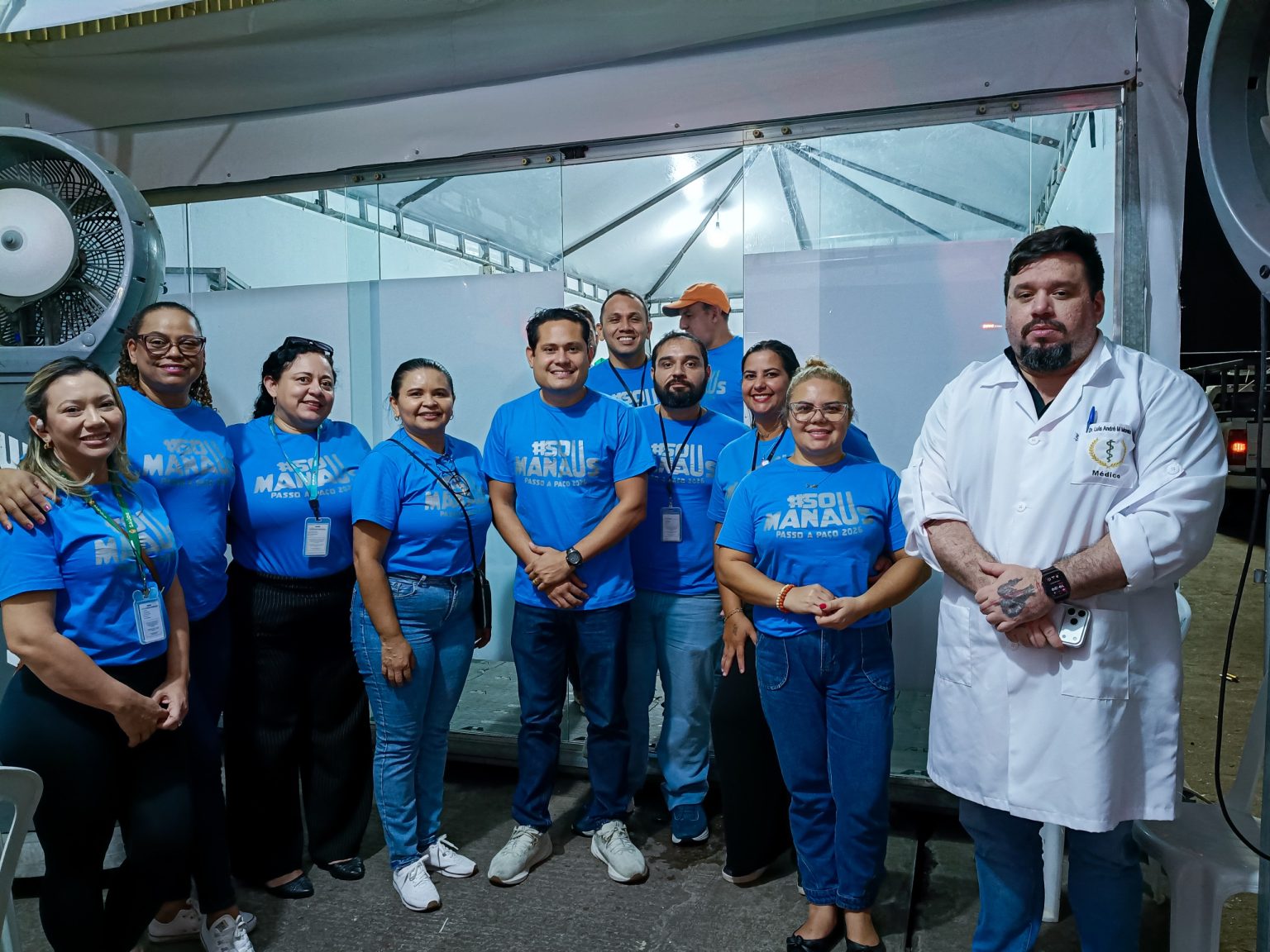 Prefeitura de Manaus reforça postos de saúde no Sou Manaus Passo a Paço 2026 durante festival