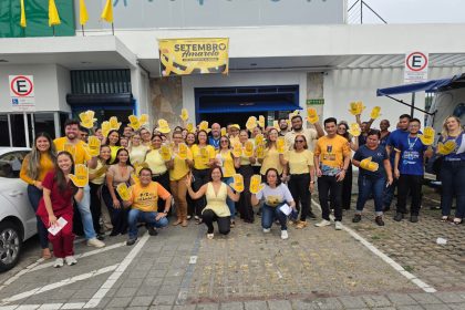 IMMU realiza ação do Setembro Amarelo em Manaus com roda de conversa e serviços a servidores