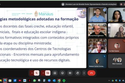 Manaus apresenta formação continuada sobre inteligência artificial para professores da rede municipal em encontro nacional