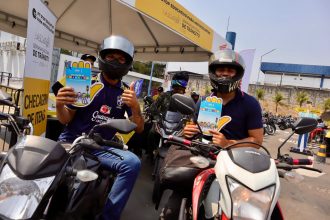 IMMU realiza pit stop educativo para motociclistas em Manaus na Semana Nacional de Prevenção a Acidentes