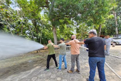 Manaus Previdência realiza reciclagem para 20 brigadistas sobre incêndios e primeiros socorros nos dias 1º e 2/9