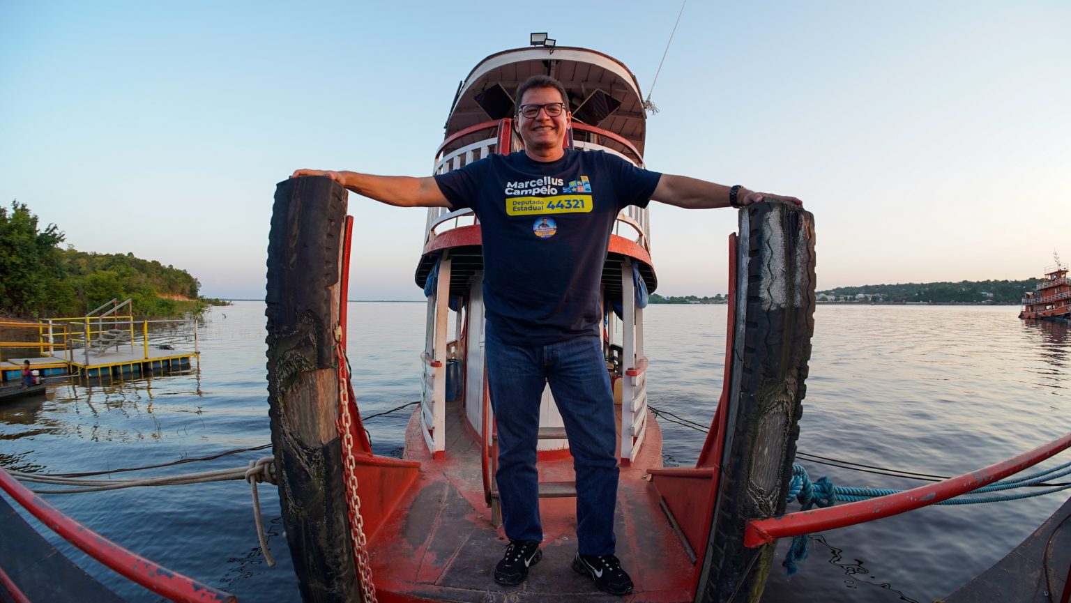 Marcellus Campêlo defende o fortalecimento do setor de navegação no Amazonas