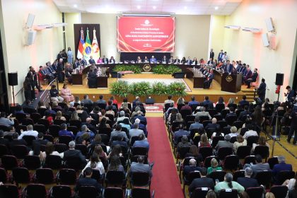 Procuradora-geral de Justiça Leda Mara assume terceiro mandato no MPAM em cerimônia com participação do TRT-11
