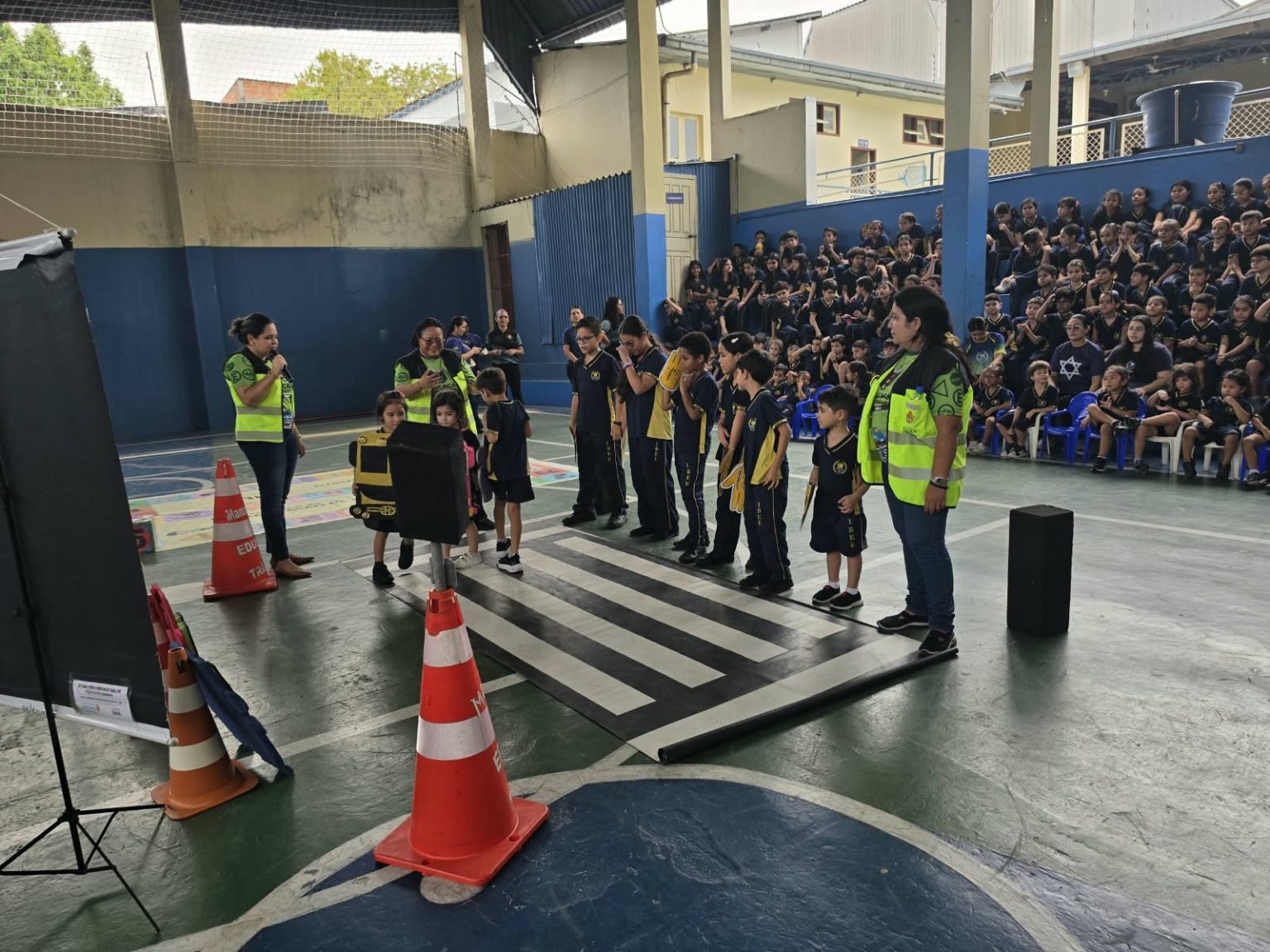 IMMU realiza ação de educação para o trânsito em Manaus com 120 estudantes da rede escolar