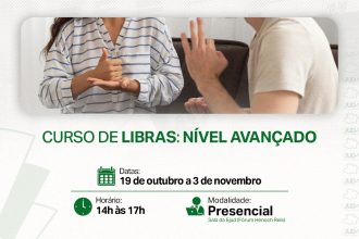Curso de Libras Nível Avançado do TJAM abre inscrições e será presencial em outubro e novembro