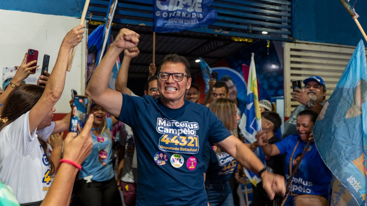Marcellus Campêlo reúne cerca de 2 mil pessoas em Manaus, em reunião que marca a reta final da campanha eleitoral