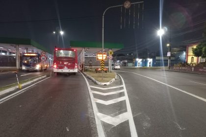 Prefeitura de Manaus realiza manutenção da sinalização viária em diferentes pontos da cidade nos primeiros dias de outubro