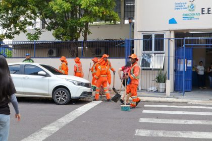 Prefeitura de Manaus reforça trânsito em Manaus e garante transporte gratuito no primeiro turno das eleições 2026