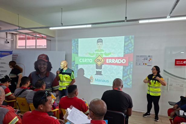 IMMU realiza ação educativa Condutor Consciente com 40 colaboradores da Solar Coca-Cola em Manaus