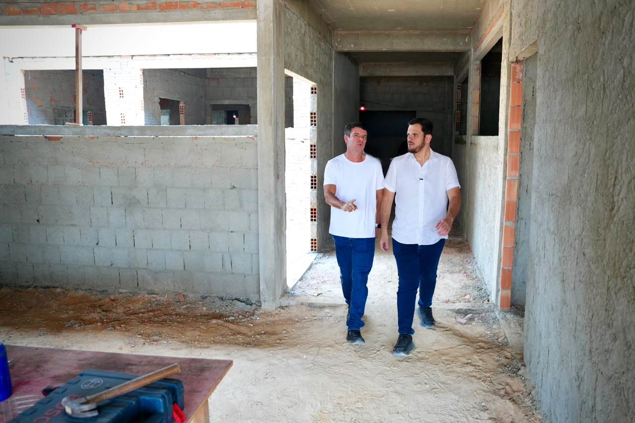 Capsi infantojuvenil em construção na zona Norte de Manaus tem 45% das obras e previsão de entrega para janeiro de 2027