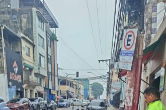 Fiscalização do IMMU registra 16 autuações por estacionamento irregular no centro de Manaus