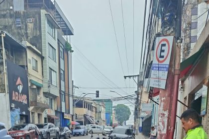 Fiscalização do IMMU registra 16 autuações por estacionamento irregular no centro de Manaus