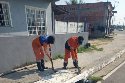 Prefeitura de Manaus realiza recuperação da drenagem após cratera na Perimetral Sul, Novo Aleixo